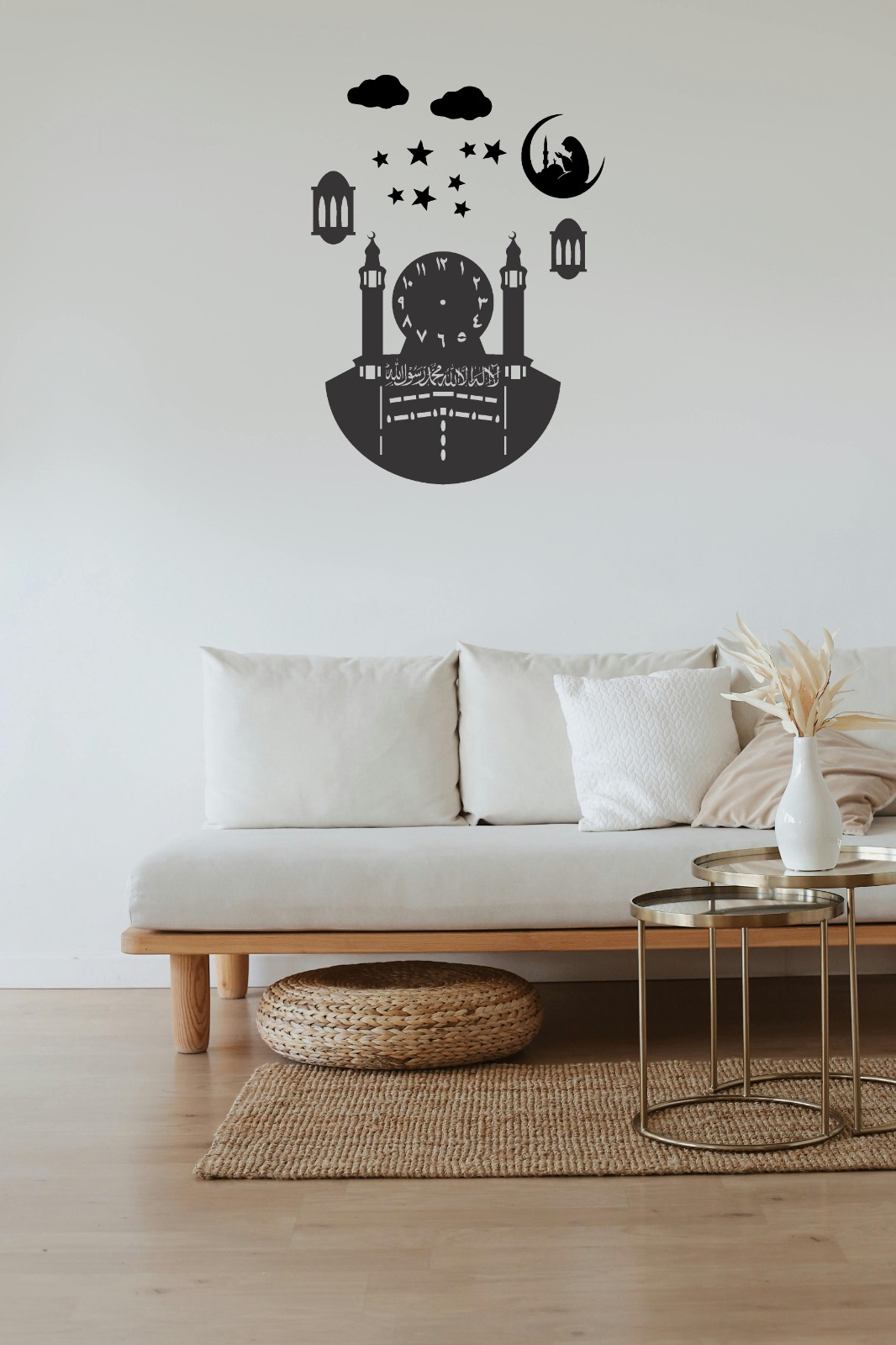 Beautiful islamic wall clock| Wall decor|