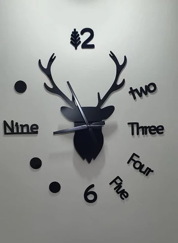 Beautiful Markhor Clock for wall decor
