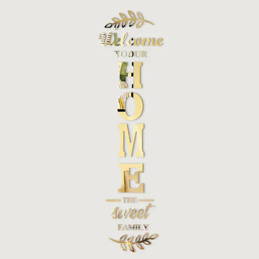 Beautiful Sweet home Wall art In acrylic