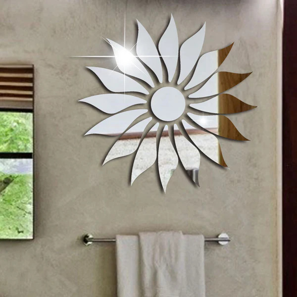 Beautiful Sun Flower Acrylic Mirror
